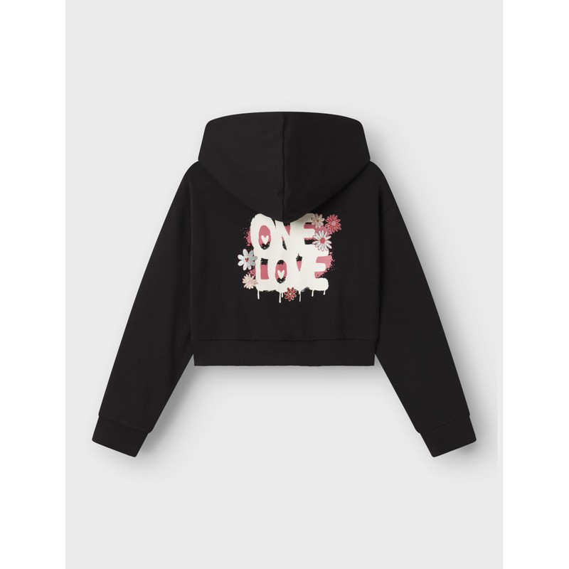 NAME IT Ragazza Nkfkory LS Crop RLX SWE Wh Bru