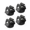 Comphic 4-Piece Magnetic Mop Broom Holder, Strong Broom Mop Holder
