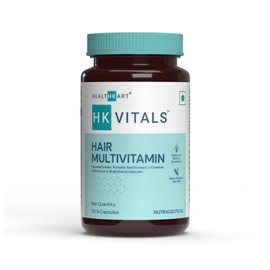 Generic Hair Multivitamin with DHT Blockers, Omega & Biotin, Supports Keratin Synthesis & Helps Reduce Hair Fall, 60 Multivitamin Capsules
