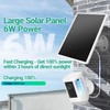 VERVERAY 2 Pack 6W Solar Panel for Ring Camera Outdoor