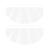 RLMVGBX 50Pcs Clear Face Visors - Eye Shield After Cataract