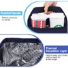 Desing Wish Portable Drink Carrier Tote Bag with Handle Reusable