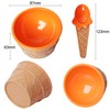TRIXES Set of 6 Ice Cream Dessert Bowls and Matching