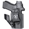 G43 / 43X Holster with 1.75 Steel Clip, IWB Kydex