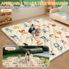Baby Play Mats for Floor - 79”x71” Thicken Foam Play