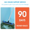 2 in 1 Multifunctional Pool Brush with 10 FT Poles