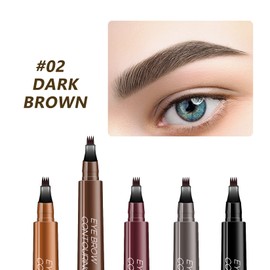 Eyebrow Pen, Waterproof Eyebrow Pencil, Brow Pencils Easy Makeup Tool, Natural Looking Long-Lasting Eyebrow Tool, Eye Brower Pencils, 1 PC Drak Brown Eyebrow Pencils