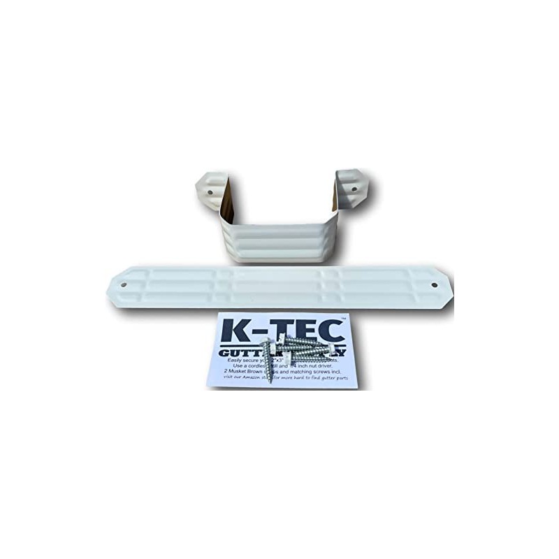 K-TEC Downspout Strap for 2 inch x 3 inch Aluminum