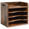 YMYNY Desktop File Organizer with Handle, Document Letter Mail Tray