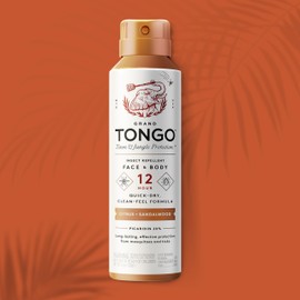 Grand Tongo DEET-Free Insect Repellent with Picaridin, The 12 Hour Protection, DEET Alternative - Citrus + Sandalwood