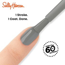 Sally Hansen Insta-Dri X Pride, It's Giving​, Quick Dry, Long Lasting, Streak-Free Shine, Black Nail Polish