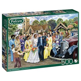 Jumbo, Falcon de luxe - The Wedding Day, Jigsaw Puzzles for Adults, 500 piece
