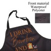 BNQL Bourbon Apron Bourbon Lover Gifts I Drink Bourbon And