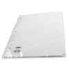 Concord Subject Dividers 230 Micron Punched 11 Holes 5-Part A4
