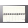 SIGEL C2682 Desk Calendar Landscape Calendar 2026, Large, Dark Blue,