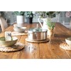 Decorasian Coasters made of water hyacinth - seagrass pot coasters