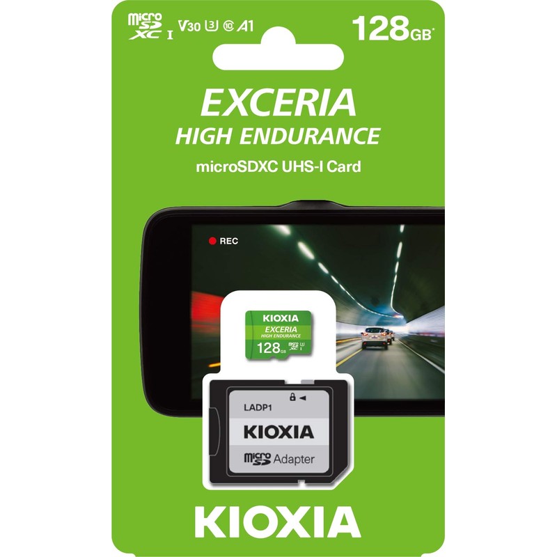 SD MicroSD Card 128GB Kioxia Exceria Exceria High Endurance