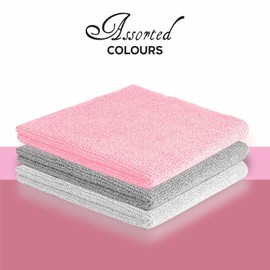 Makeup Remover Cloth Facial Cleaning Cloth Microfiber Highly Absorbent Wash Cloths Face Wipes for Sensitive Skin Makeup Removing Towels Wipes Gray Pink White Assorted Color(1 Count)