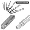 QWORK® 16-Piece Professional Tap and Drill Set, M3-M12 Tap Set,