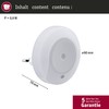 Paulmann Horby 92495 Plug Night Light Round White with Twilight