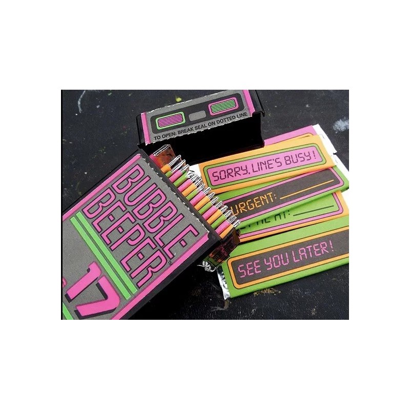 Amoral Vintage 90s Bubble Beeper Gum Container - Sealed