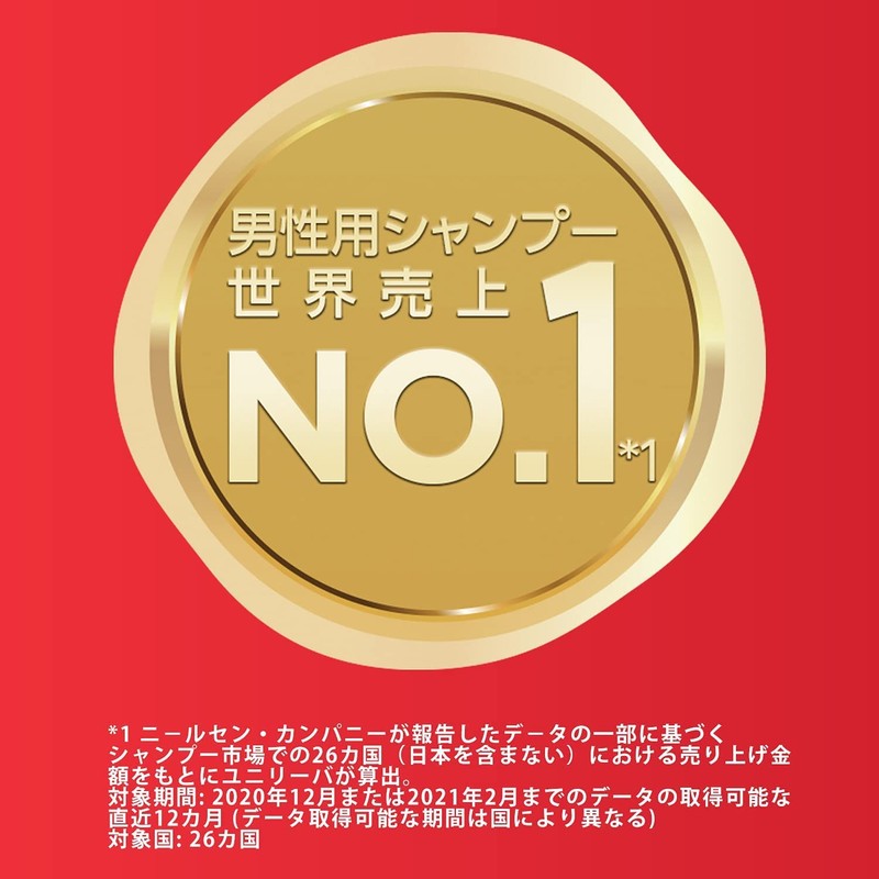 Clear For Men All-in-One Shampoo Pump, 12.3 oz (350 g)