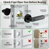 Evanshow Smart Door Lock with Knob, Keyless Entry Door Locks