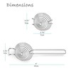 Egg Separator, Food Grade Stainless Steel Egg Whites and Yolks