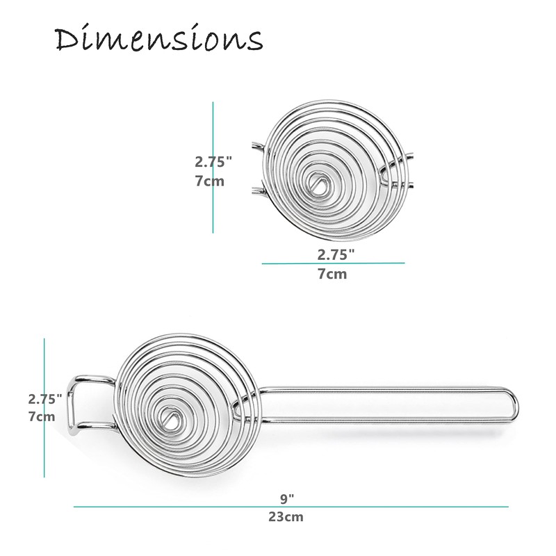 Egg Separator, Food Grade Stainless Steel Egg Whites and Yolks