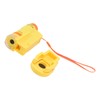 Handheld Microscope Yellow Comfortable Square Handle LED Light Pocket Microscope