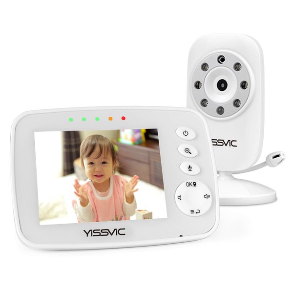 YISSVIC Baby Monitor, Surveillance Camera, Remote Surveillance Camera, Two-way Audio