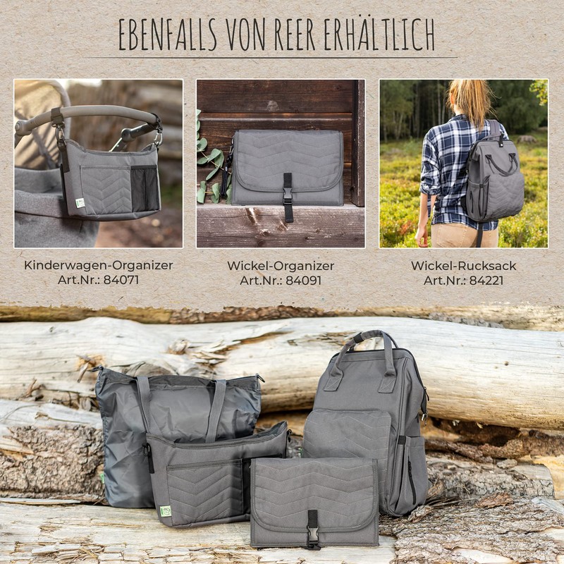 Growing Sustainable Stroller Shopping Bag Made from 2 Recycled PET