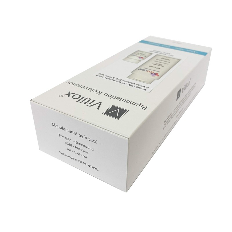 Vitilox® Vitiligo Rejuvenating Cream and Vitamins