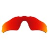 Alphax Fire Red Polarized Replacement Lenses for Oakley Radar EV
