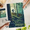 Lantern Press 1000 Piece Jigsaw Puzzle, Wanderer, Bigfoot in Forest