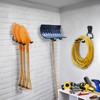 Maclean Wall Mount, Universal Holder for Wheels, Bicycle Ladders, Garden