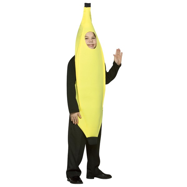 Rasta Imposta LW Banana Halloween Costume Boys Girls, Child Size 7-10