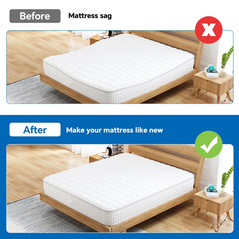 HOMBYS 60" L High Density Sagging Mattress Support with Flat