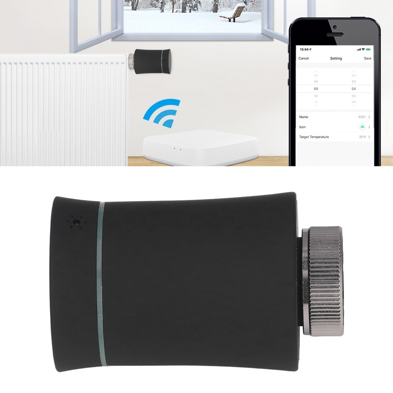 Smart Radiator Thermostat Valve APP Remote Timing Energy Saving Temperature
