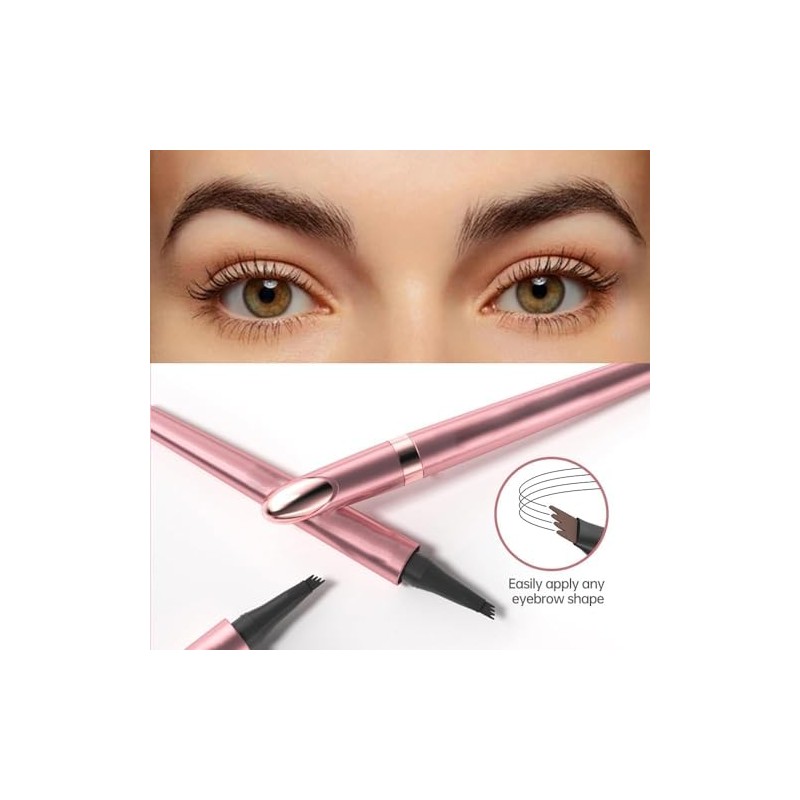 Lápiz de Cejas Resistente al Agua, Cejas Mágico de Larga
