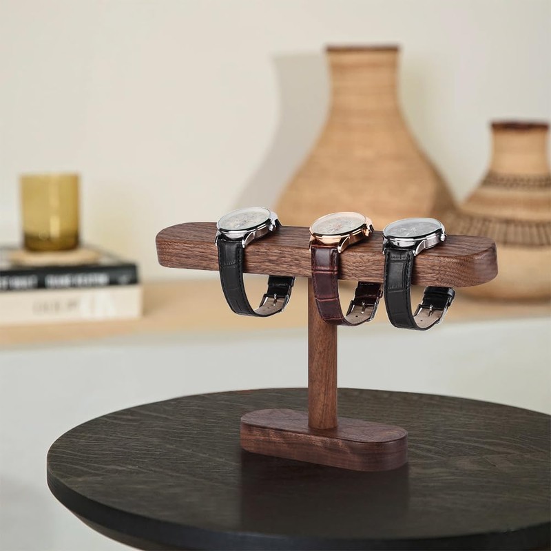 Baskiss Luxury Wooden Watch Stand, Watch Stand, Watch Stand, Display