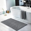 Emma Barclay Noodle Soft Touch Non-Slip Bathroom Rug in Graphite