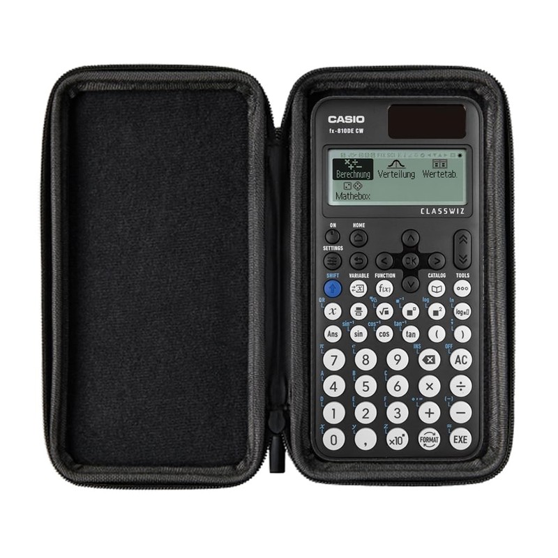 CALCUSO Accessory Black Compatible with Casio FX-810DE CW Calculator