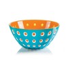 Guzzini 2794 LE MURRINE Bowls, SAN, 1.35 liters, Blue/White/Orange