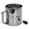 Corella Stainless Steel Flour Sifter (8 Cup Flour Sifter)