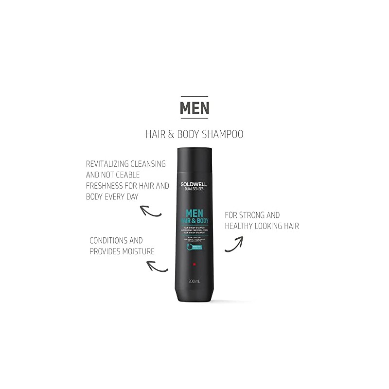 Goldwell Dualsenses For Men Hair & Body Shampoo for Men