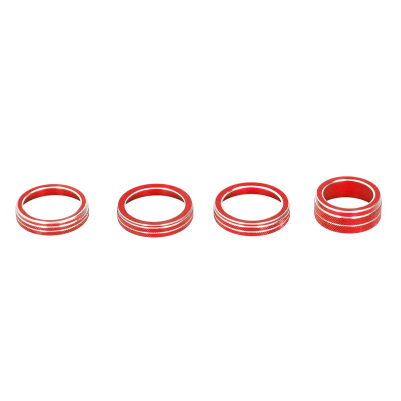 Gear Knob Trim, Aluminium Alloy Material Air Conditioning Button Cover
