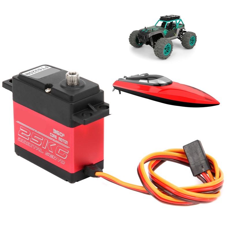 FT6325M 25KG Standard Metal Gear Servo High Torque RC Servo