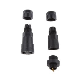 zalati Waterproof Connector 15A IP68 Aviation 2 Pin Male Female Adapter