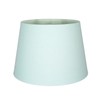 Traditional 8 Inch Duck Egg Linen Fabric Drum Table/Pendant Lamp